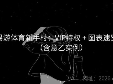易游体育新手村：VIP特权 + 图表速览（含意乙实例）