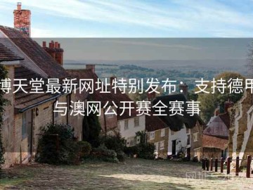 博天堂最新网址特别发布：支持德甲与澳网公开赛全赛事