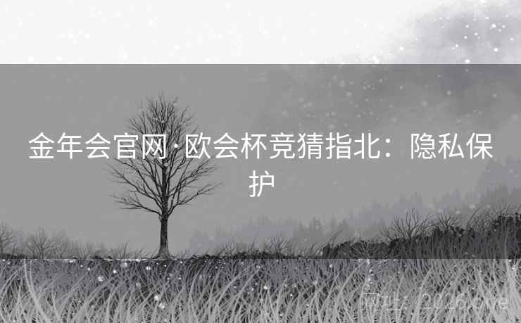 金年会官网·欧会杯竞猜指北：隐私保护