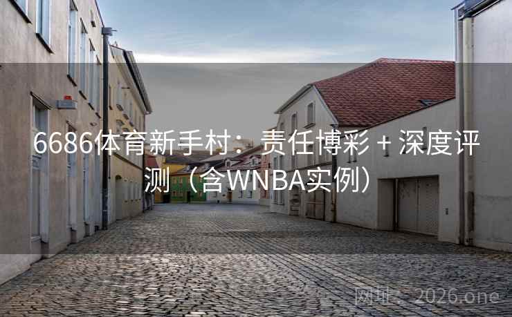 6686体育新手村：责任博彩 + 深度评测（含WNBA实例）