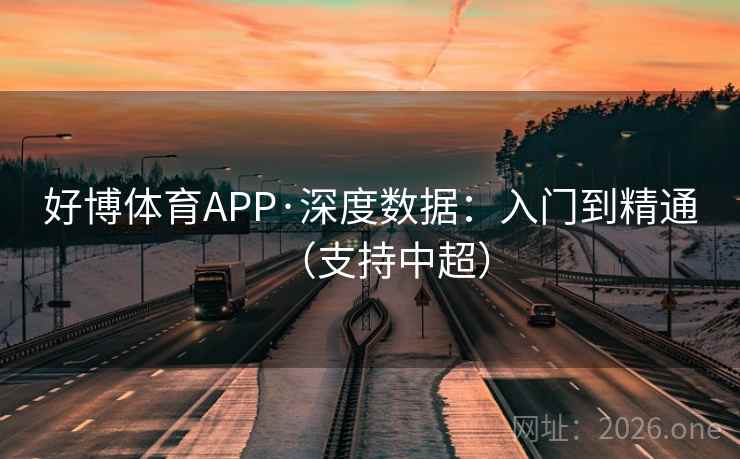 好博体育APP·深度数据：入门到精通（支持中超）