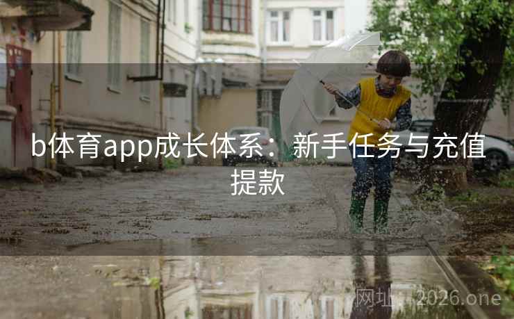 b体育app成长体系：新手任务与充值提款