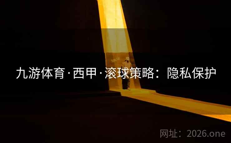 九游体育·西甲·滚球策略：隐私保护